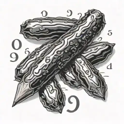 Sleeve Of Dates In Different Tipes Of Numbers