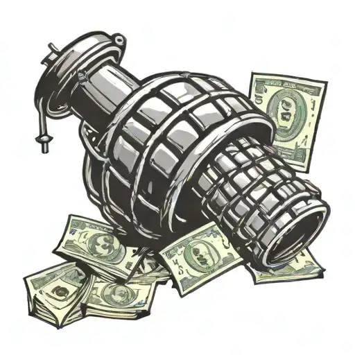 Grenade With Money