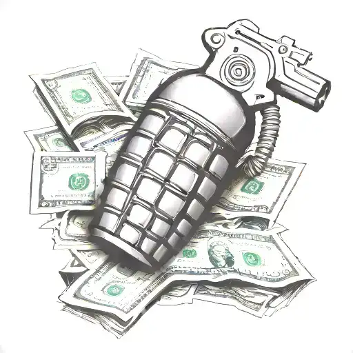 Grenade With Money