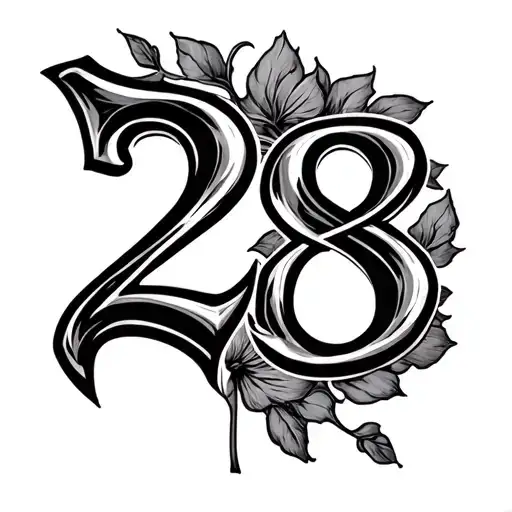 Number 28 In Roman Numerals