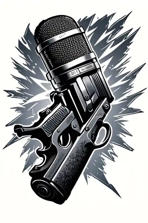 Lightning Microphone And Gun