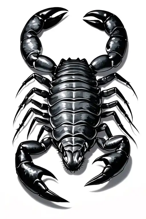 Hyperrealistic Scorpion With Cinematic Lighting