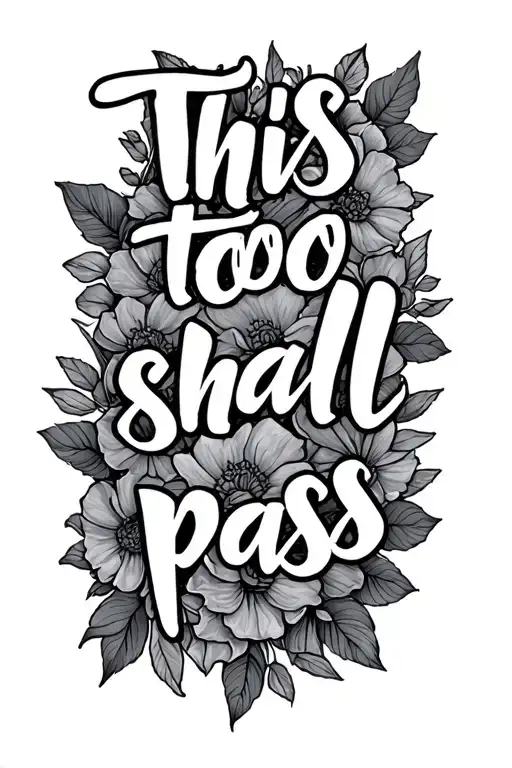 This Too Shall Pass Written