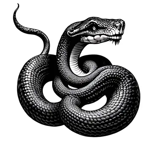 Snake Going From Hamstring To The Knee