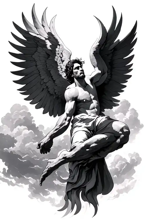 Icarus Falling From The Sky