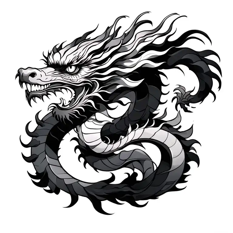 Chinese Dragon Wrapping