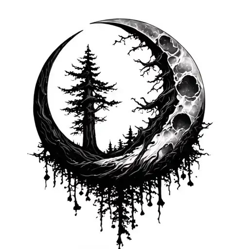 Forest Moon Beloved Gothic