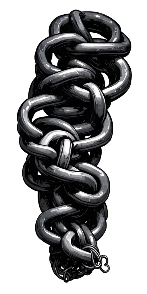 Chains Wrapped Tightly