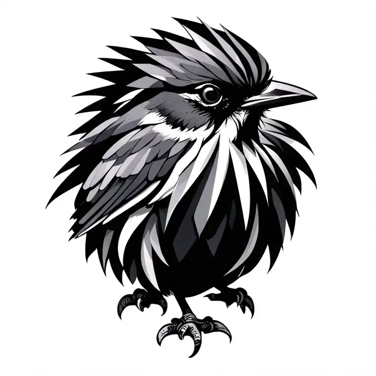 Sparrow Geometric Pattern Inspired