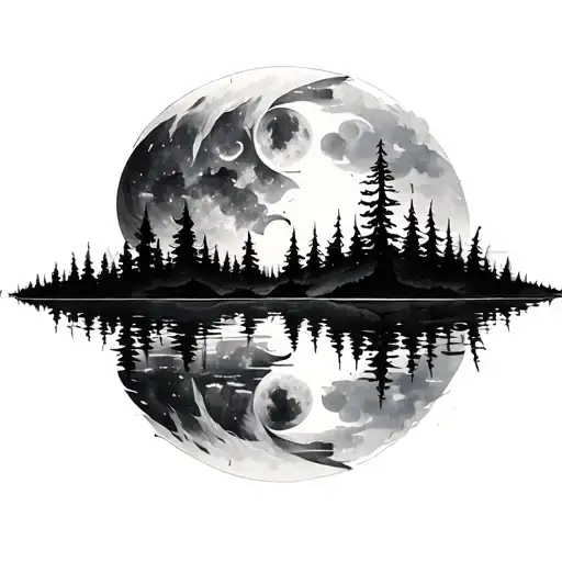Forest Moon Merging Together