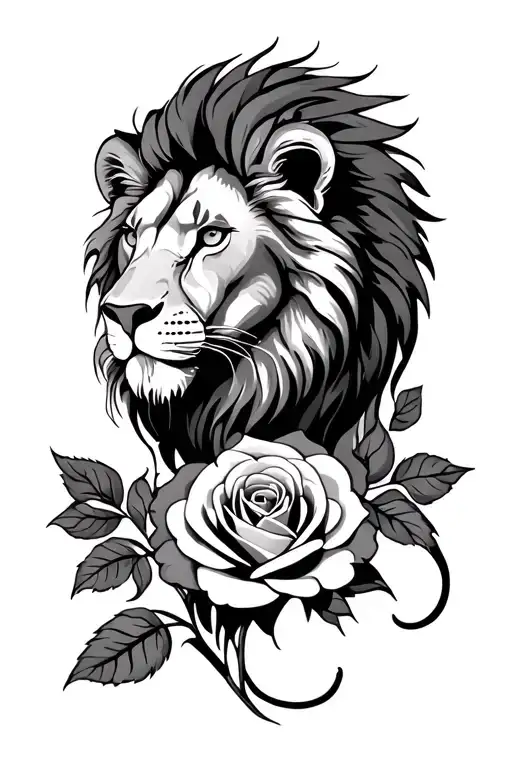 Lion Rose Flowers