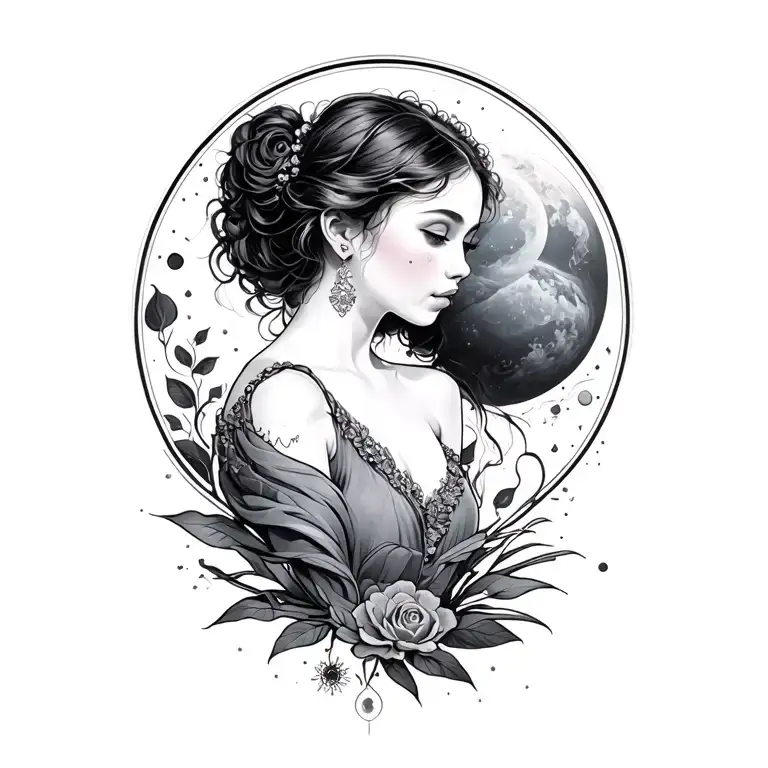 Girl Univers Balance