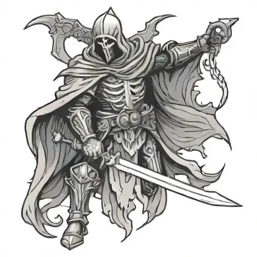 Reaper In Knight Armour