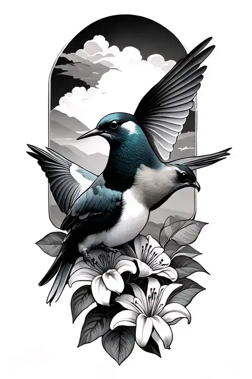 2 Swallows 1 Lilieskon Valley