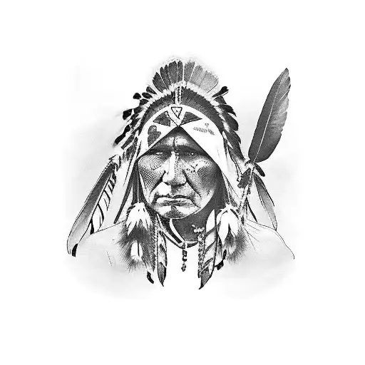 Native American Full Sleeve