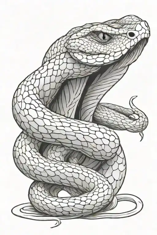 Snake With Kiarnah 18082005 In The Body Shaped Like