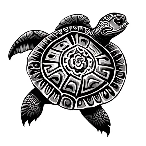 Maori Family Turtle