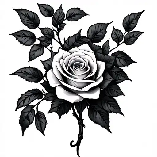 Rose Growing Vines Wrap My Arm