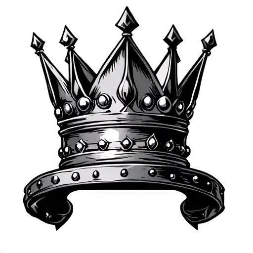 6 Point Crown With Trbs In The Middle