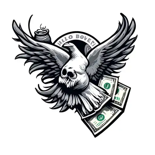 All Money In Logo