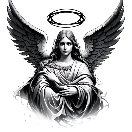Halo Symbolizing An Angel