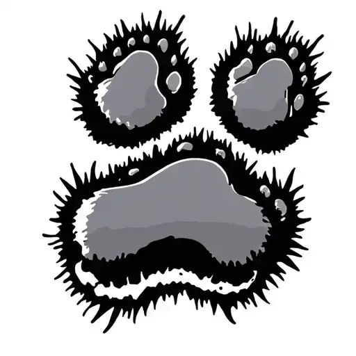 Dog Paw Print