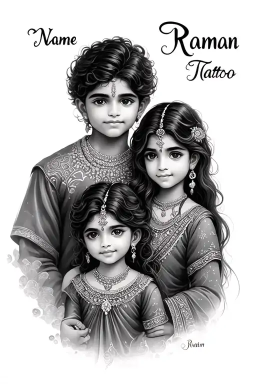 Two Brothers And A Sister Name Raman