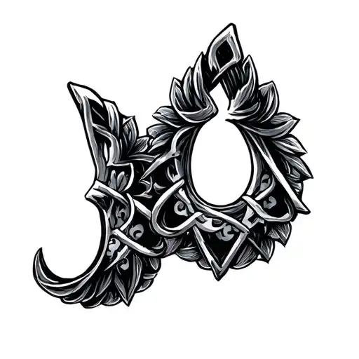 One Piece Zoro Earrings Inside