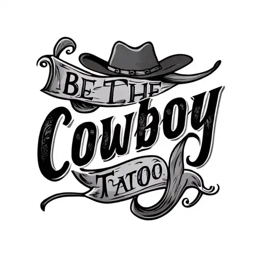 Be The Cowboy Text