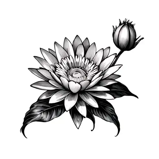 Daisy's Chrysanthemum Water Lily