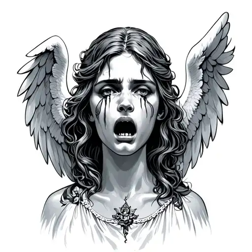 Angel Crying