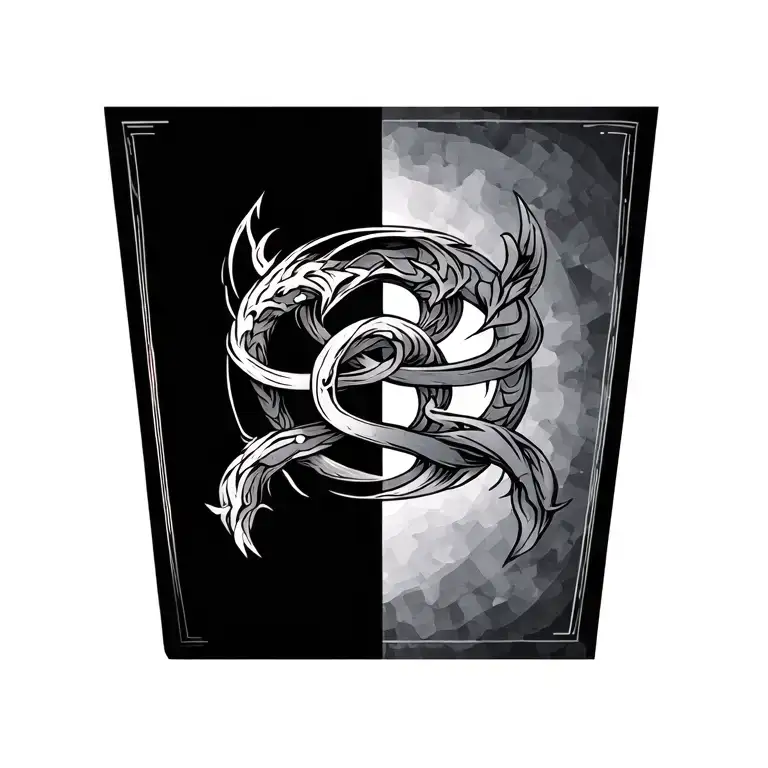 Zodiac Sign Intertwined