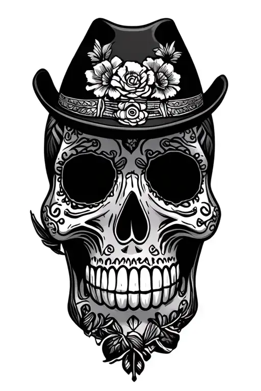 Sugar Skull Cowboy