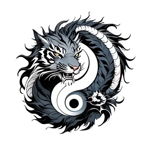 Dragon Tiger Ying Yang