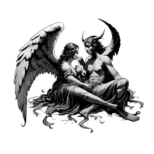 An Angel Craving Chaos And A Demon Seeking Peace