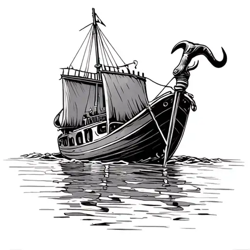 Taurus Zodiac Sign Canabis Fishing Boat Time Running Construction