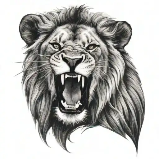 Lion Roar Front Face