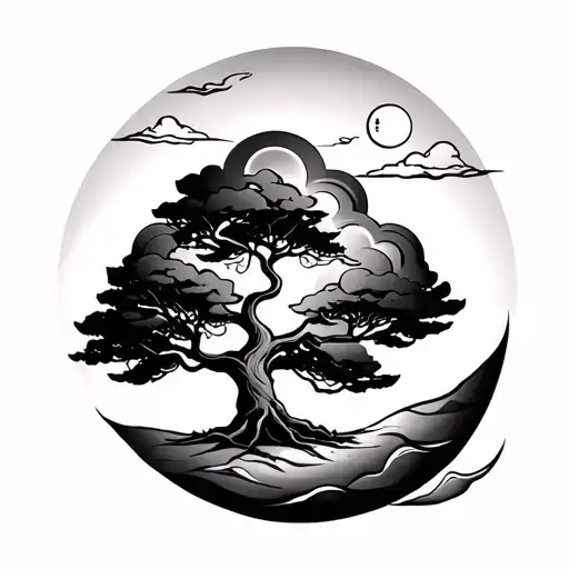 Family Tree 4 Clouds Sun Moon