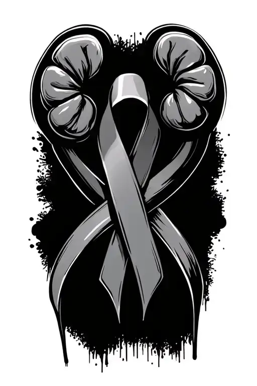 Son Kidney Cancer Ribbon Intertwined