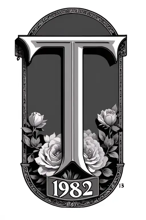 The Letter T And The Birth Year 1982 Enfermero Alma