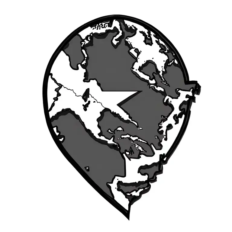 Small Cuba Map Outline