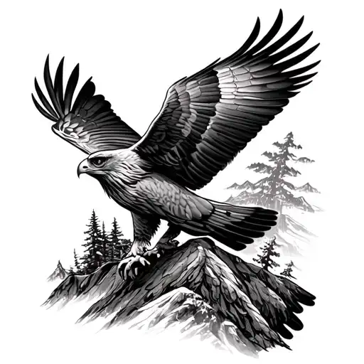 Red Tailed Hawk Mountains