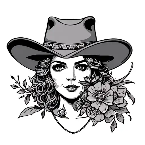 Pretty Vintage Western Style Tattoos Inspired
