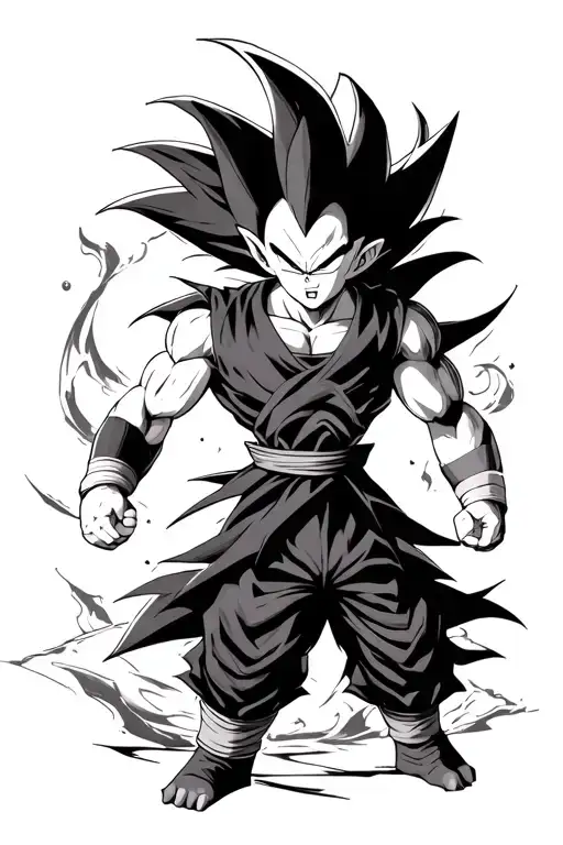 Majin Vegeta Dragon Ball Z
