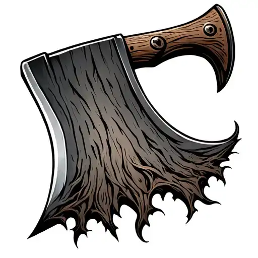 Axe Handle Turn Into Tree