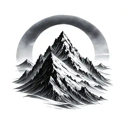 Lord Of The Rings Mountain Peak