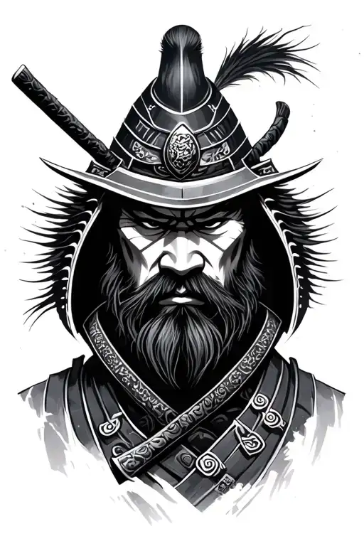 Japanese Samurai Warrior