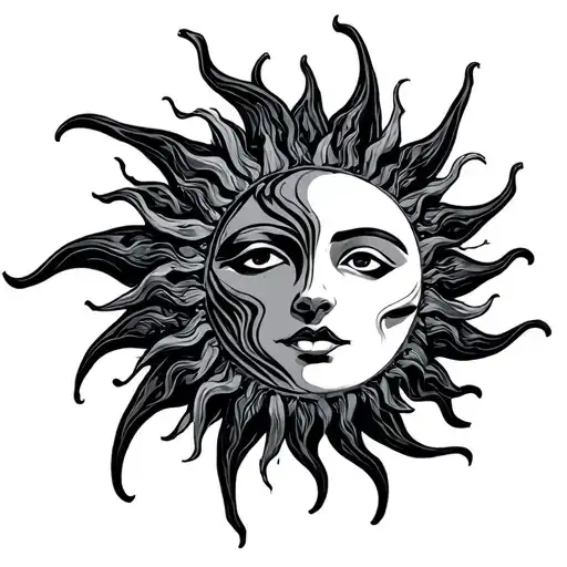Gothic Sun Happy