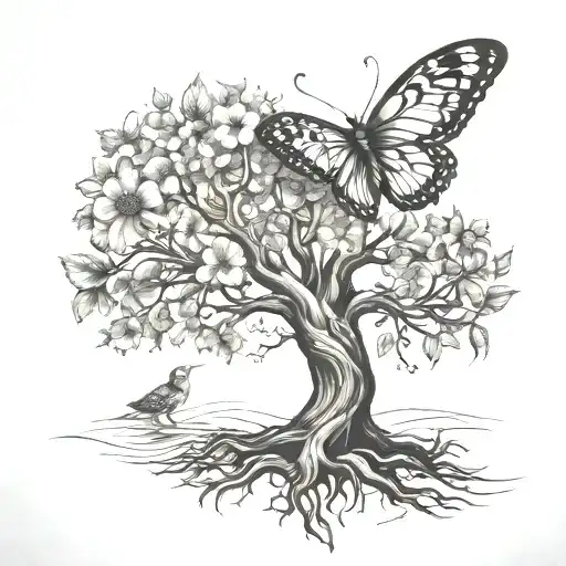 Tree Of Life Turn To Moth