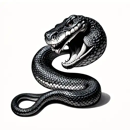 A Snake Eating Itself